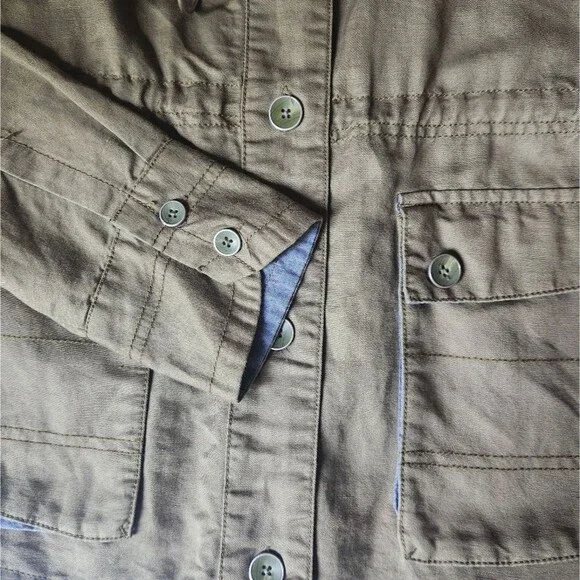 Horny toad women's lightweight jacket L sustainable hippie outdoors - Picture 4 of 7